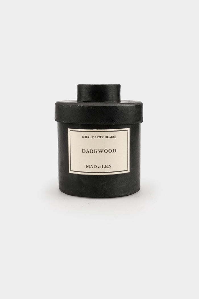 MAD et LEN | Bougies Apothicare (300g) | Darkwood