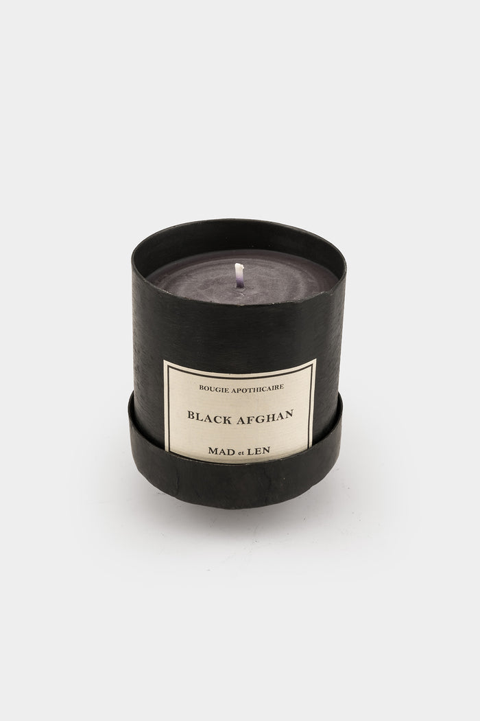 MAD et LEN - Bougies Apothicaire (300g) | Black Afghan