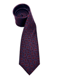 Bowery Wine Paisley Silk Tie