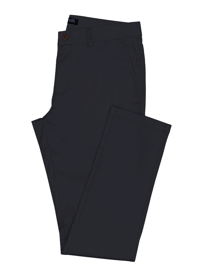 Brunswick 120 Navy Cotton Stretch Chino
