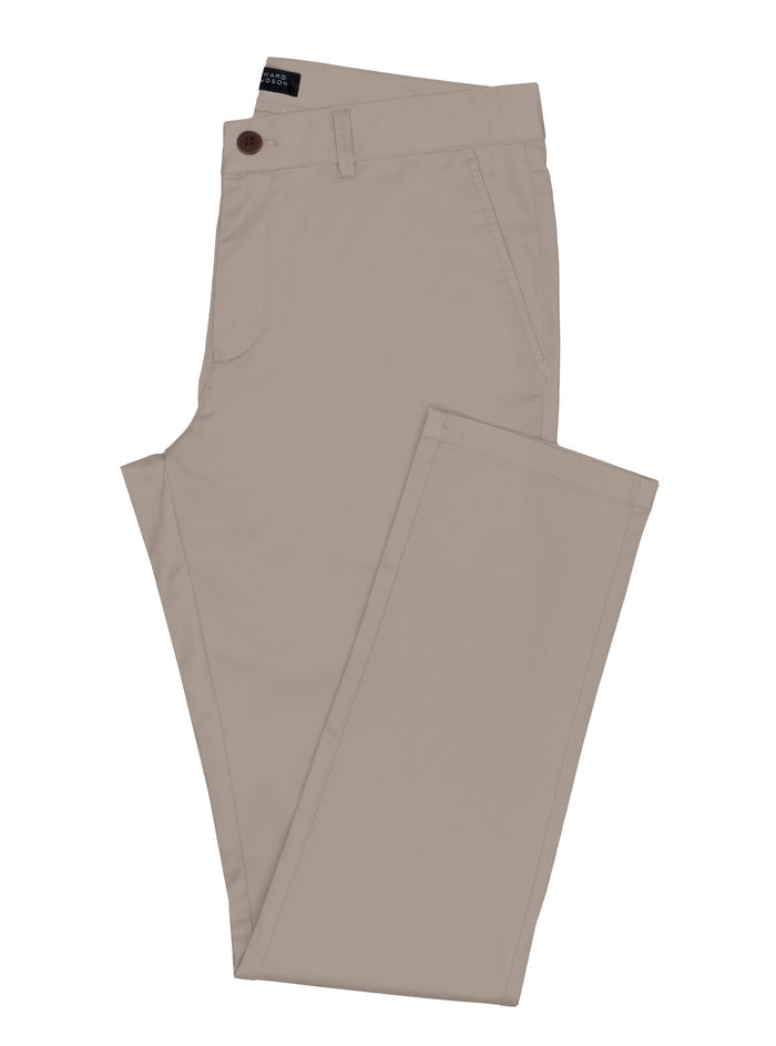 Brunswick 120 Stone Cotton Stretch Chino