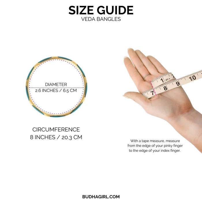 budha girl lilac white gold bangles