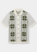 Cactus Green Cotton Knit Polo, Polo Shirt - SIRPLUS