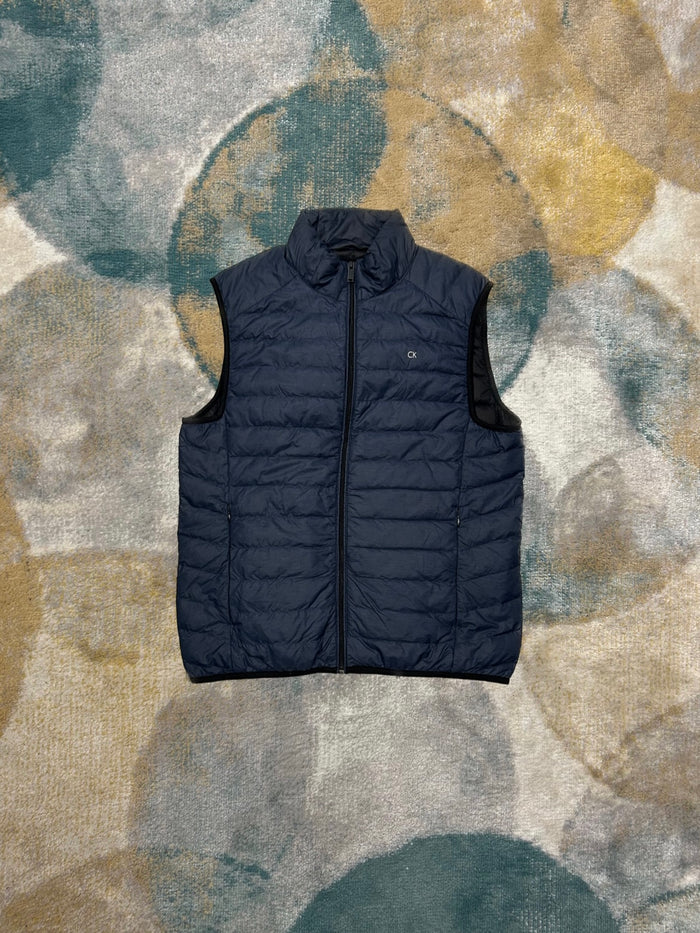 Calvin Klein Blue Puffer Vest