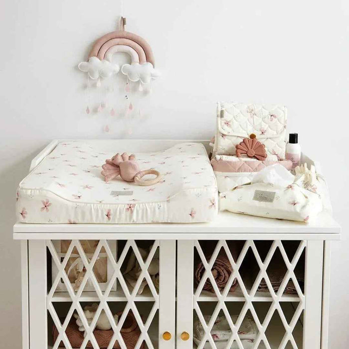 CamCam® Toaletna torbica za vlažilne robčke Windflower Creme Cam Cam Copenhagen