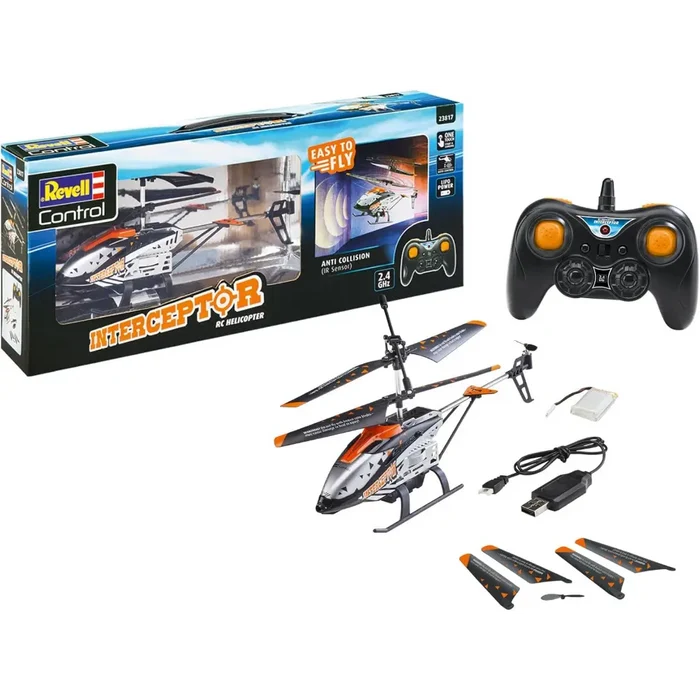 Carrera RC Helicopter Anti Collision Battery Operated