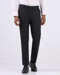 CLEAN FRONT SLIM FIT DOBBY TROUSER
