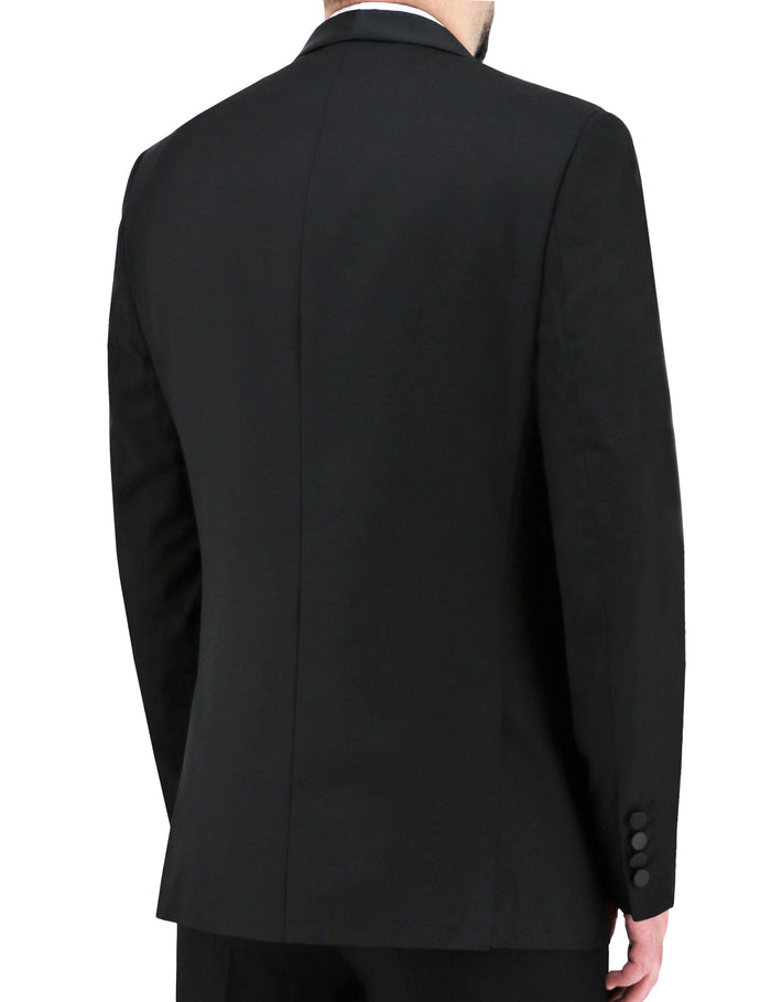 Charles 5ZS Black Shawl Lapel Comfort Stretch Dinner Jacket
