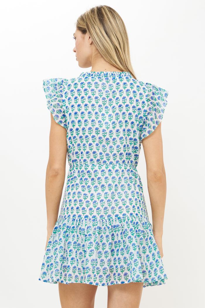 Cinched Flirty Short- Boti Blue