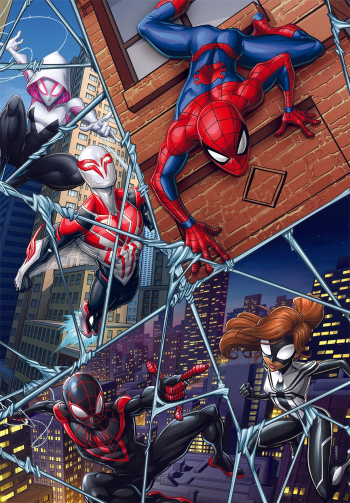 Clementoni 104-pieces Puzzle Spiderman Swarming