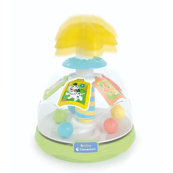 Clementoni Baby Happy Animals Spinning Top