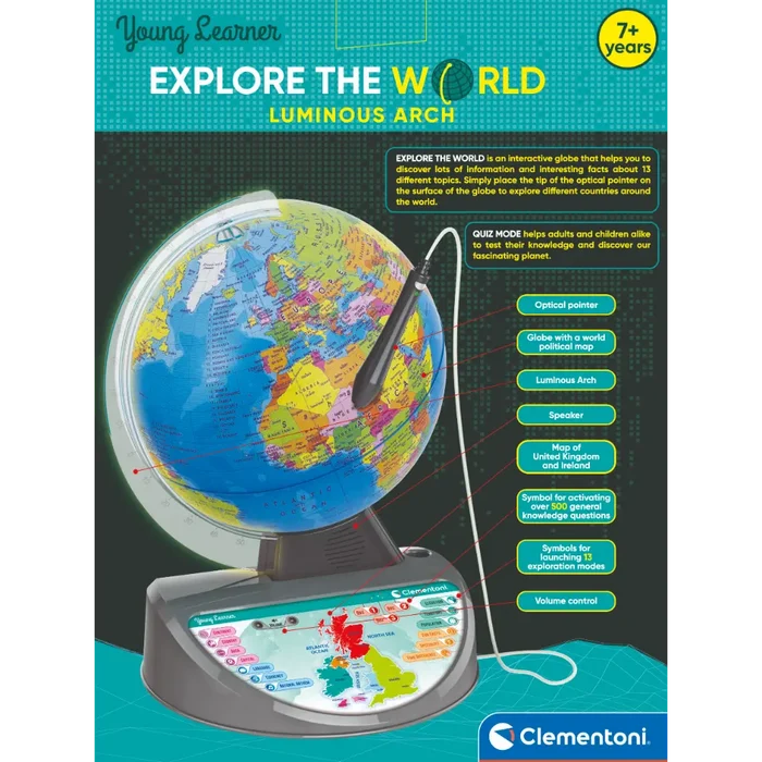 Clementoni Explore The World Battery Operated
