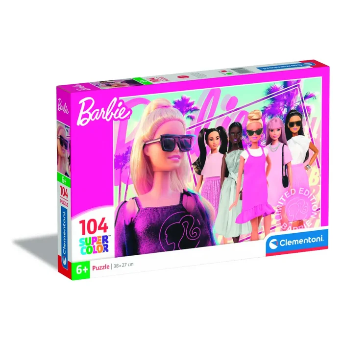 Clementoni Puzzle Barbie Fashion 104-pieces