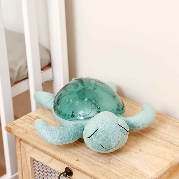 Cloud B® Nočna lučka z melodijo Tranquil Turtle™ Green Cloud B