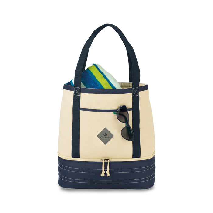 Coastal Cotton Insulated Tote