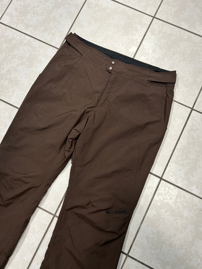 Columbia 00' Dark Brown Waterproof Ski Pants
