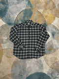 Columbia Black and White Checkered Flannel