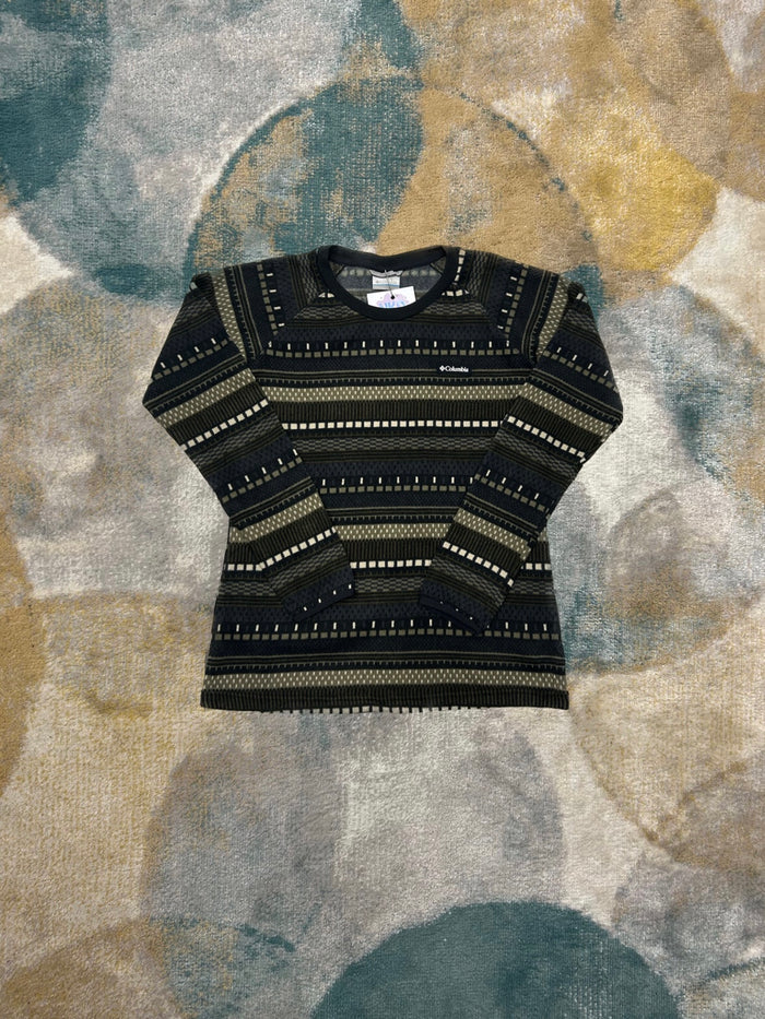Columbia Patterned Knit Crewneck