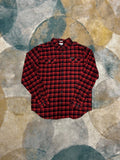 Columbia Red and Black Flannel Shirt
