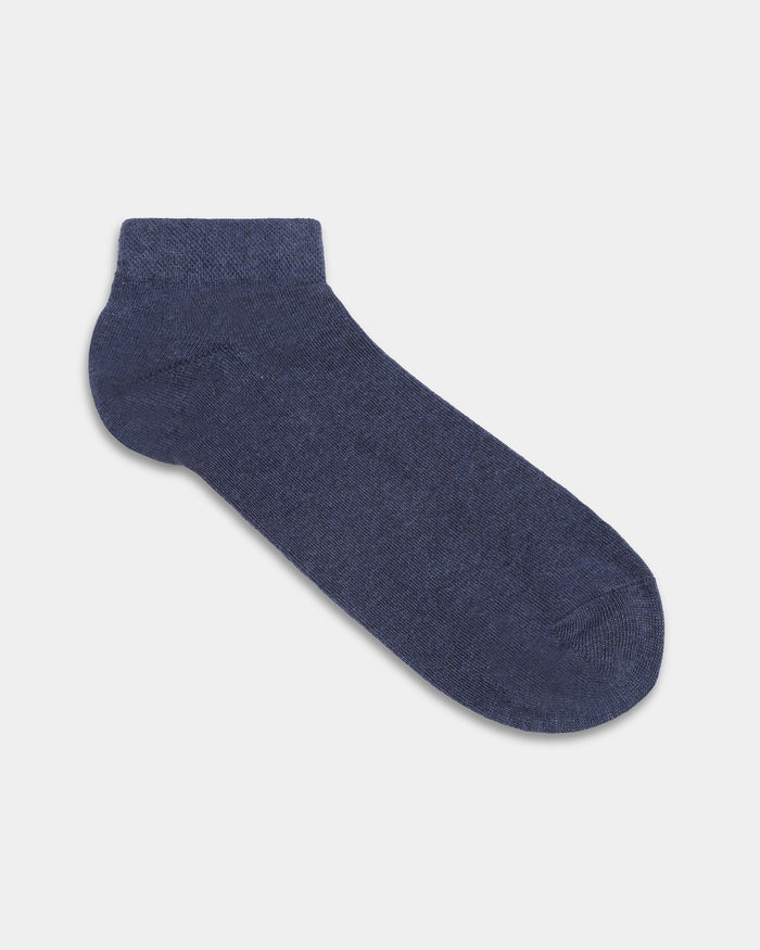 Combed Cotton Ankle Length Socks Pack of 3 - Bida