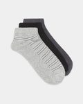 Combed Cotton Ankle Length Socks Pack of 3 - Blida