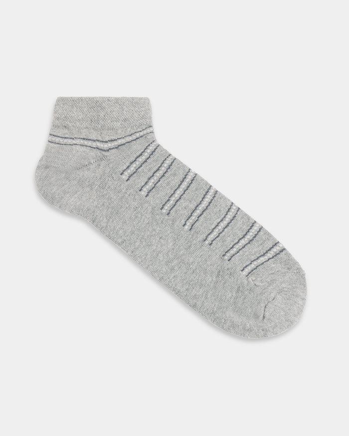 Combed Cotton Ankle Length Socks Pack of 3 - Blida