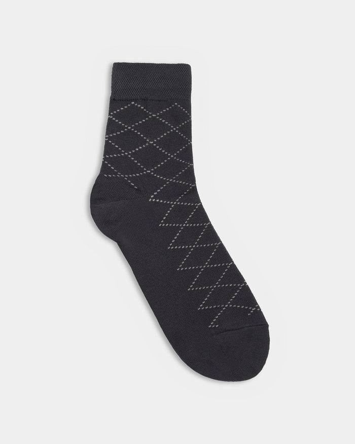 Combed Cotton Ankle Length Socks Pack of 3 - Boro