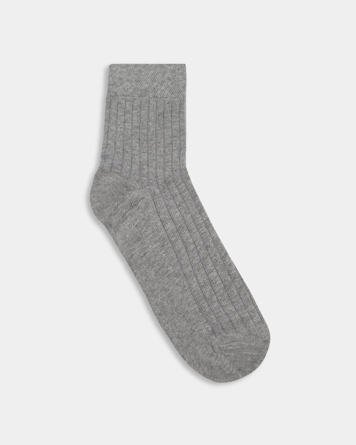 Combed Cotton Ankle Length Socks Pack of 3 - Burgas