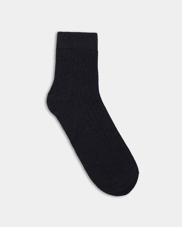 Combed Cotton Ankle Length Socks Pack of 3 - Burgas