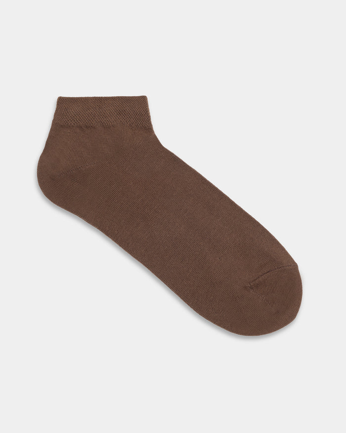 Combed Cotton Ankle Length Socks Pack of 3 - Burgos