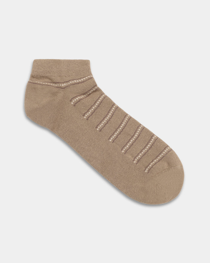 Combed Cotton Ankle Length Socks Pack of 3 - Burgos