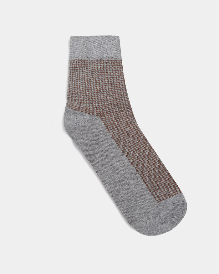 Combed Cotton Ankle Length Socks Pack of 3 - High Blyn