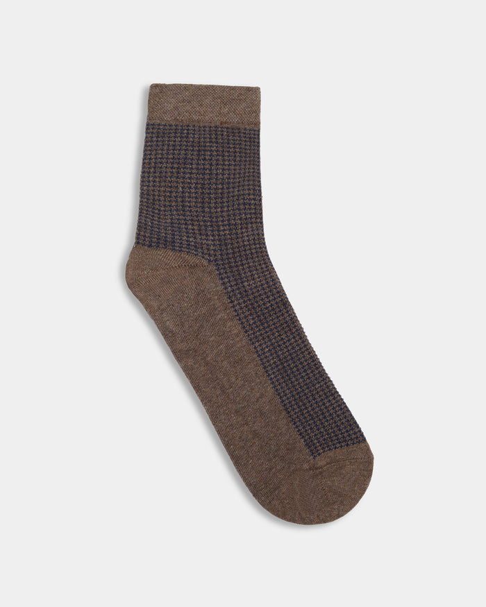 Combed Cotton Ankle Length Socks Pack of 3 - High Blyn