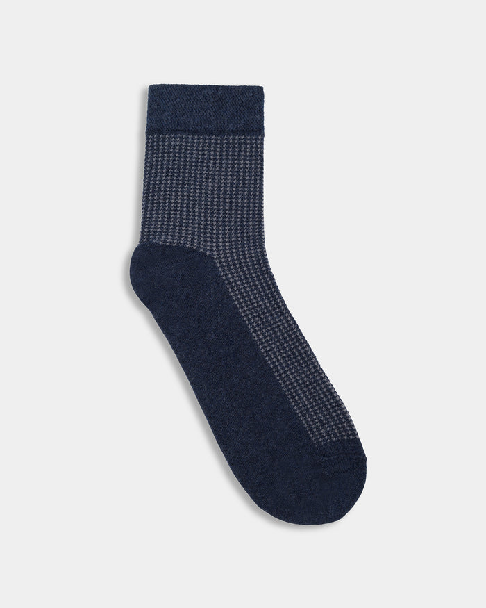 Combed Cotton Ankle Length Socks Pack of 3 - High Blyn