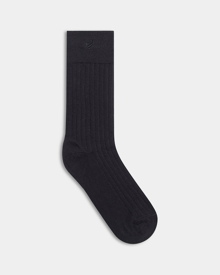 Combed Cotton Crew Length Socks Pack of 3 - Blake