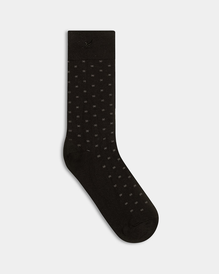 Combed Cotton Crew Length Socks Pack of 3 - Braxton