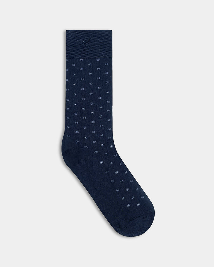 Combed Cotton Crew Length Socks Pack of 3 - Braxton