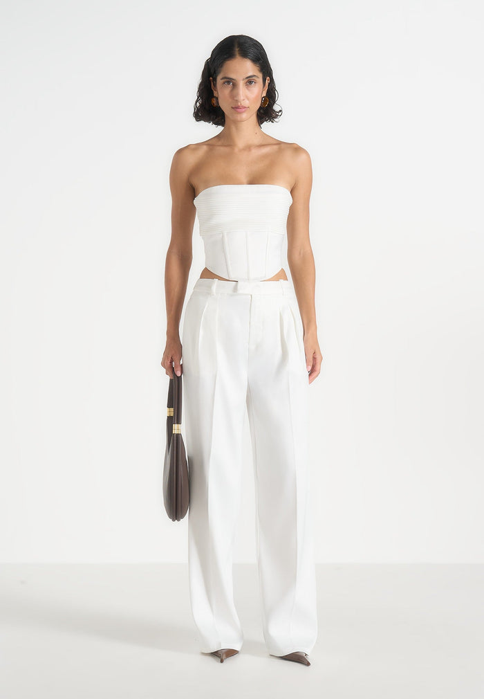 cora-satin-pintuck-bandeau-corset-top-off-white