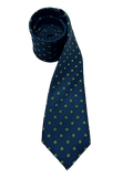 Crosby Navy Rosette Silk Tie