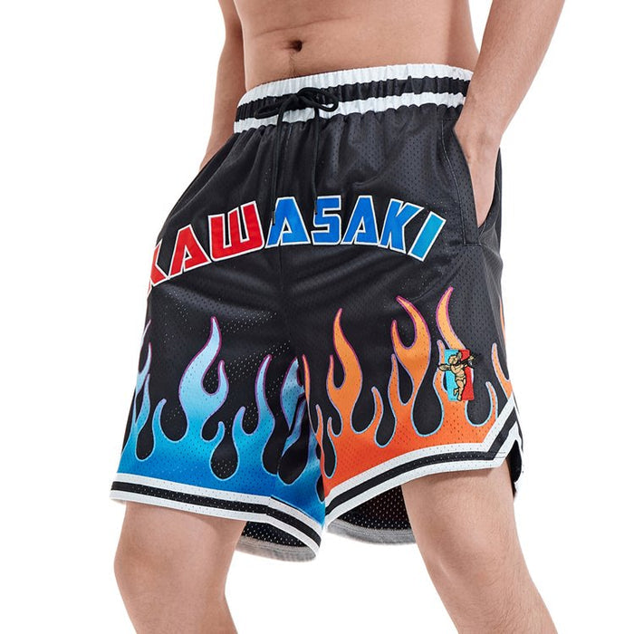 Custom Printed Mesh Shorts