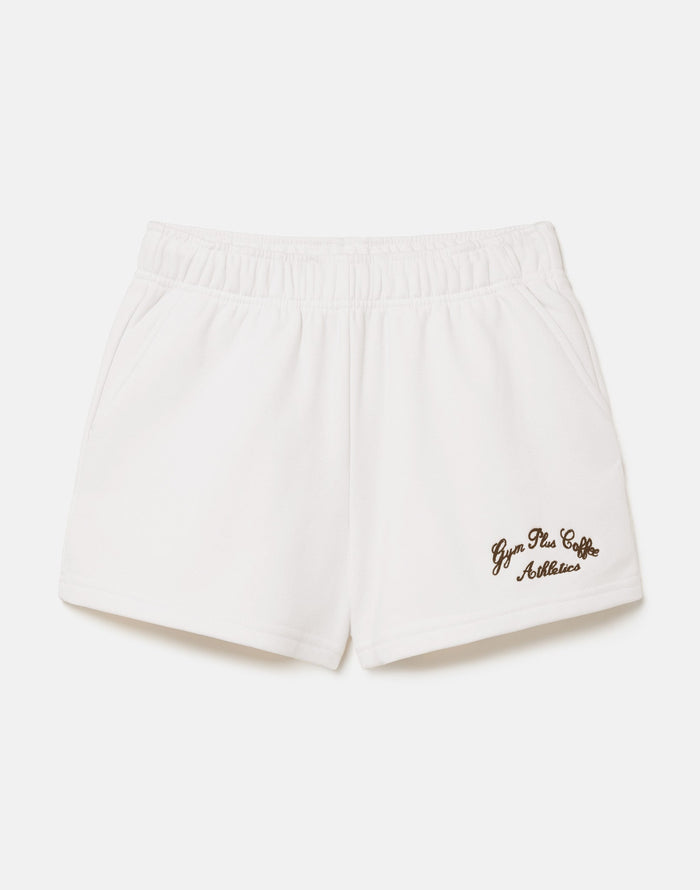Daily Cotton Shorts in Warm White