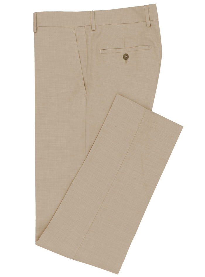 Dean 5ZS Sand Comfort Stretch Suit Trouser