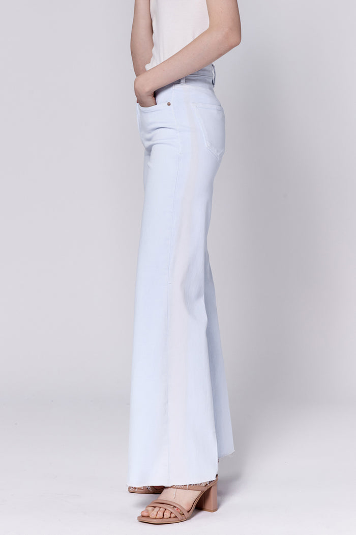 Dear John Fiona Wide Leg Denim in Baby Blue
