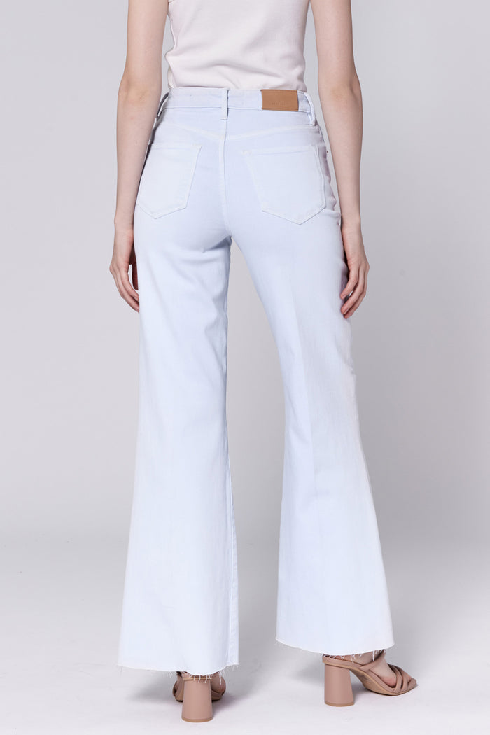 Dear John Fiona Wide Leg Denim in Baby Blue