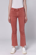 jeanne middies flare raw hem
