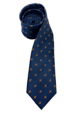 Delancey Orange Rosette Silk Tie