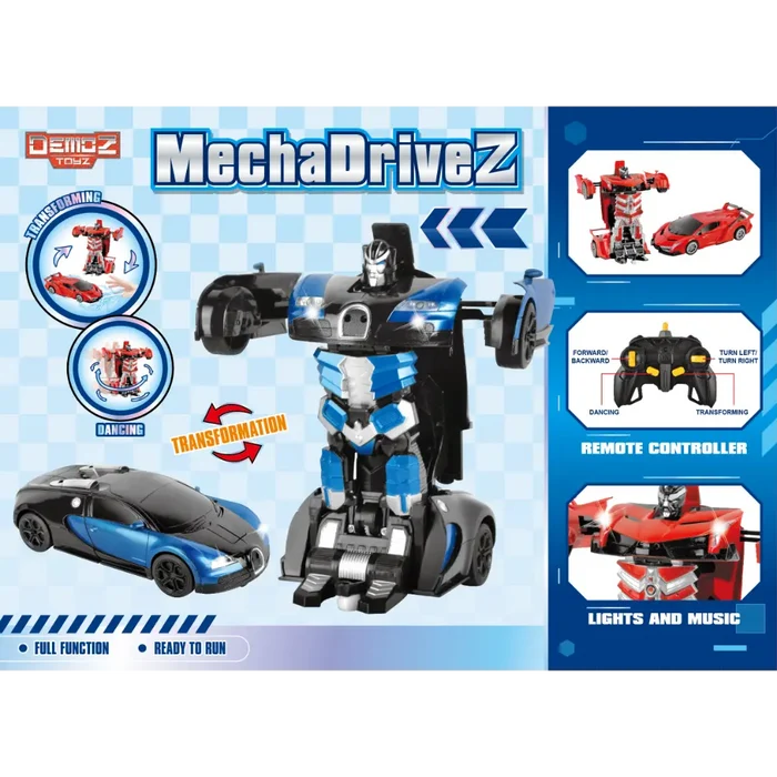 Demoz RC Mecha Drive Z Transformer 1/14 2.4G Light and Sound