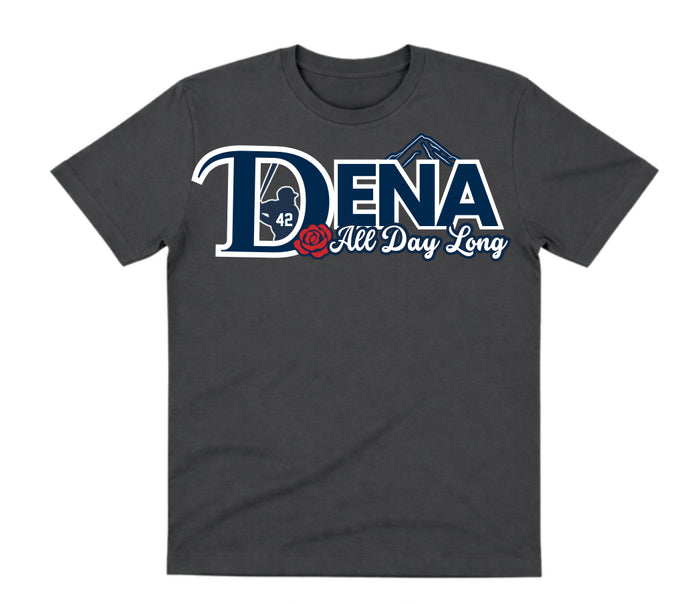 DENA Charcoal Dry Fit Shirt: All Day Long