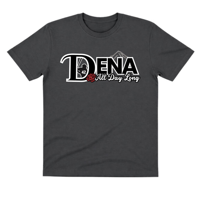DENA Charcoal Dry Fit Shirt: All Day Long