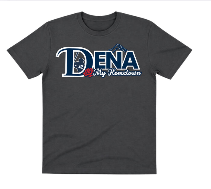 Dena Charcoal Dry Fit Shirt: My Hometown